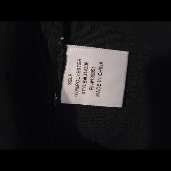 NWT Boutique Oddy black drape open cardigan - Picture 4 of 5